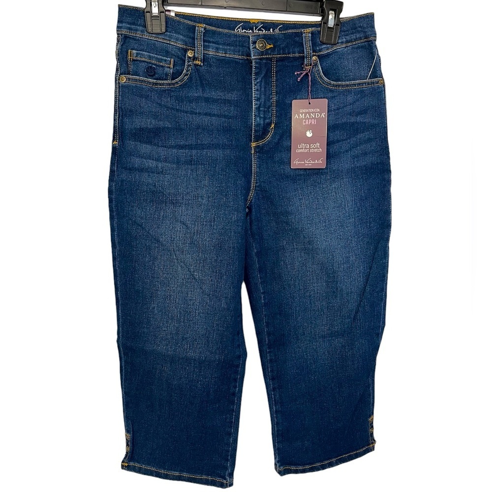 Gloria Vanderbilt• NWT Amanda Capri, Size 6P